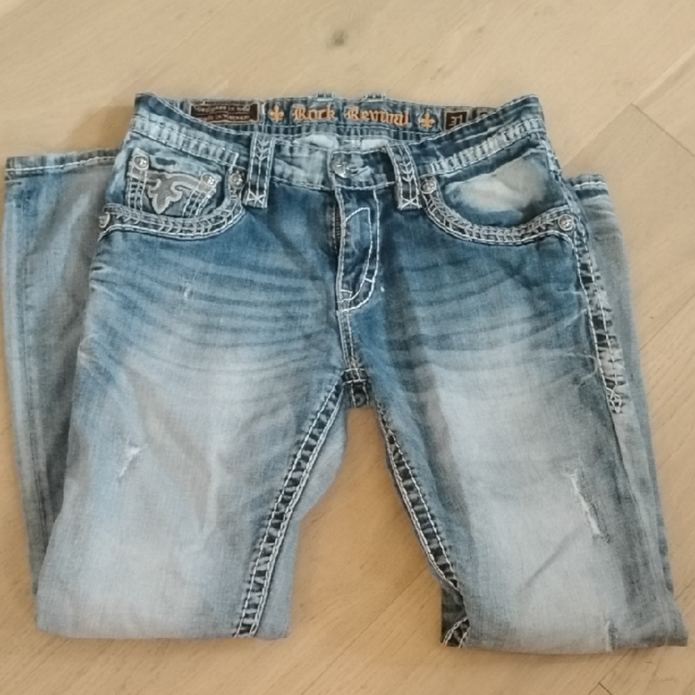 Rock Revival Jeans Lamont Boot 31
